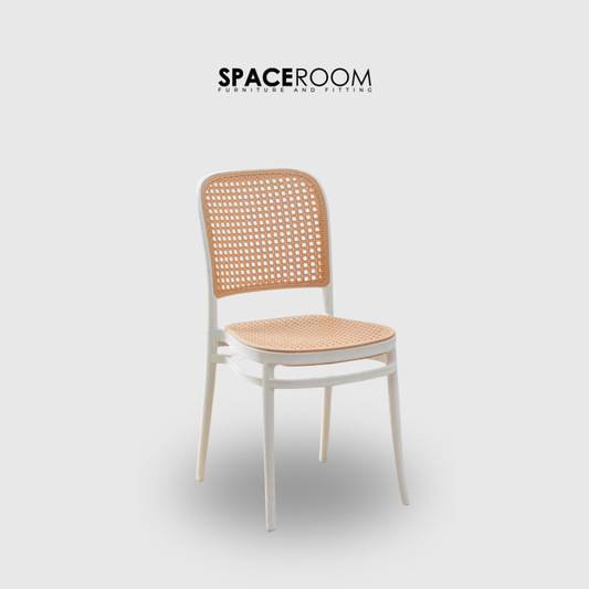Rustic Rattan Chair