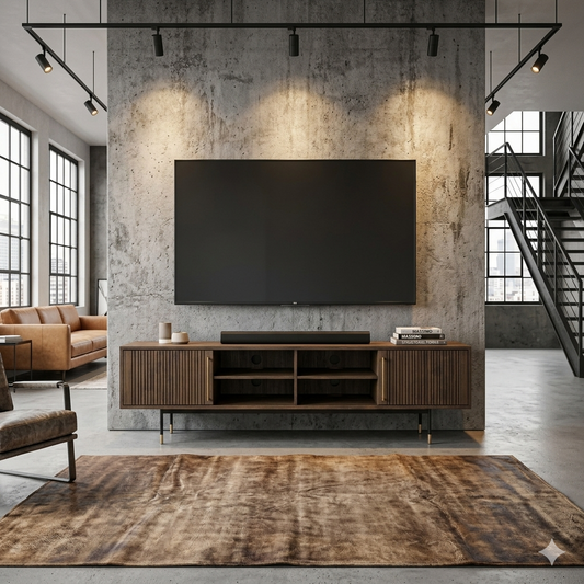 Ashen TV Console