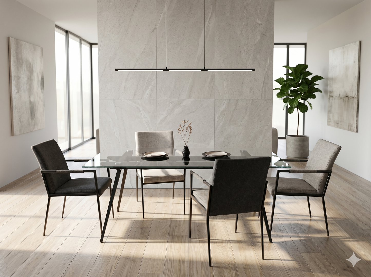 Alen Dining Table Set