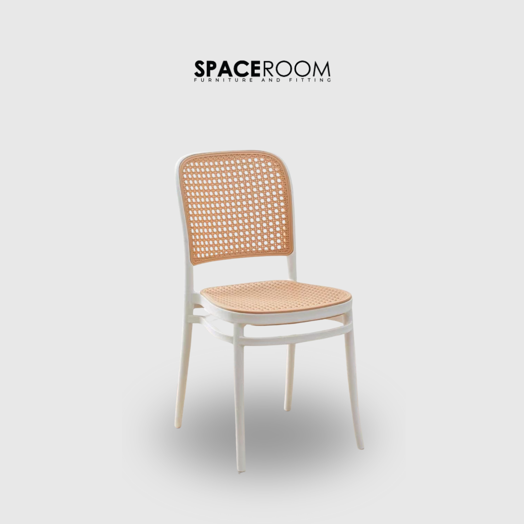 Rustic Rattan Chair