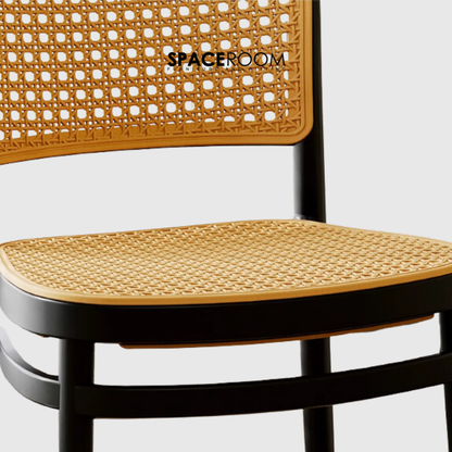 Rustic Rattan Chair