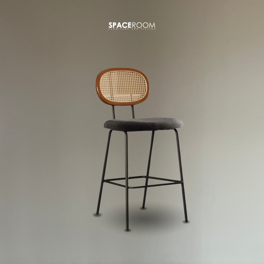 Rattan Barstool