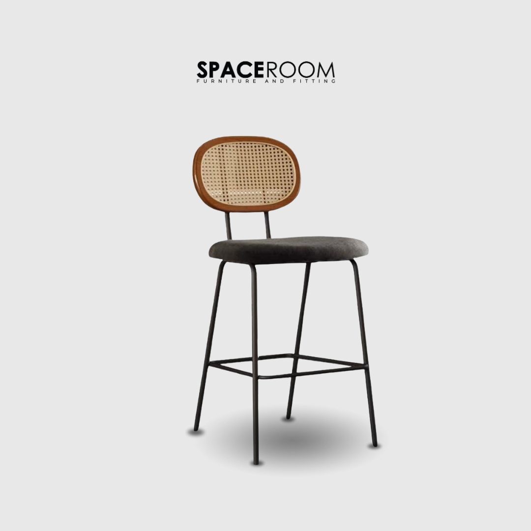 Rattan Barstool