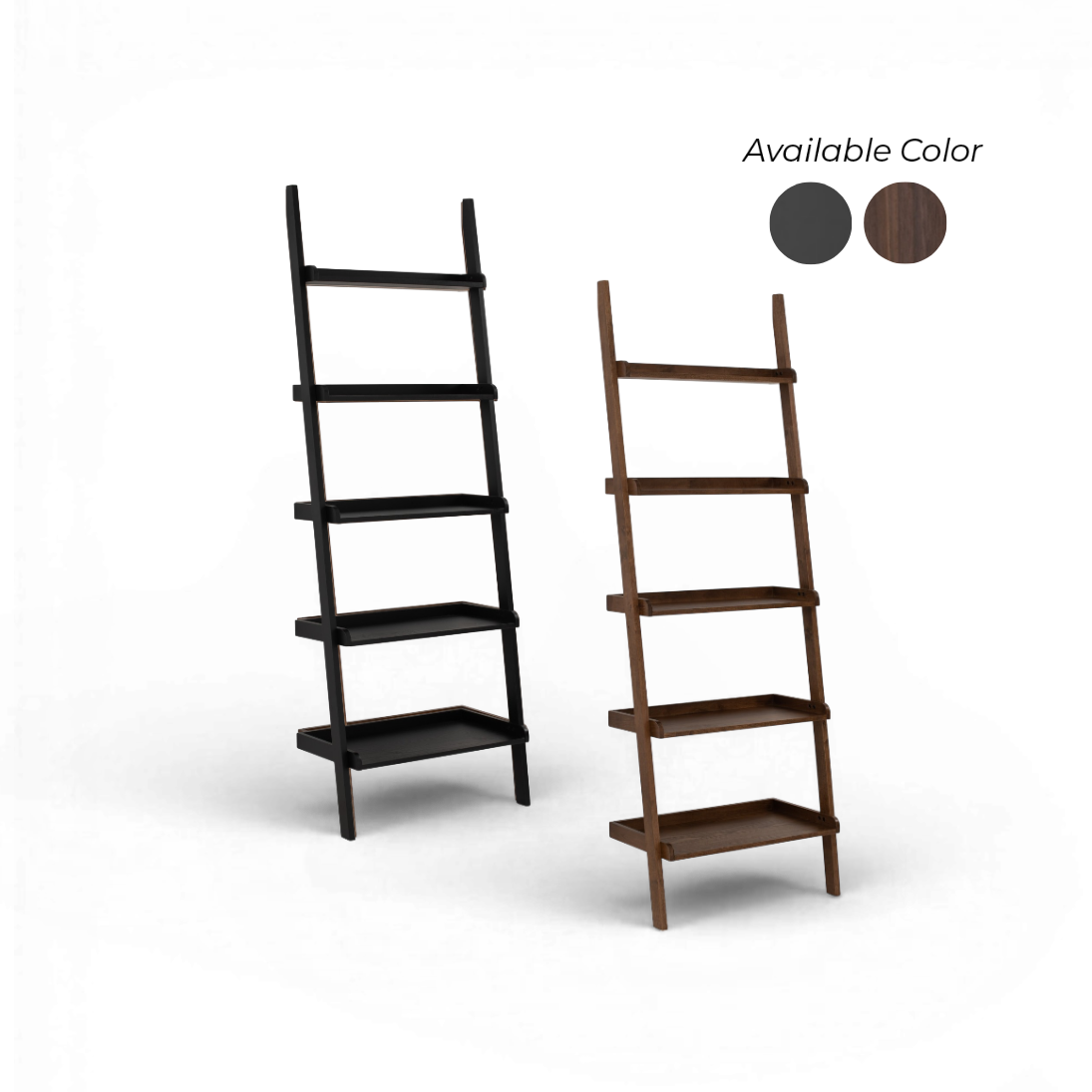 Elaria Leaning Bookcase