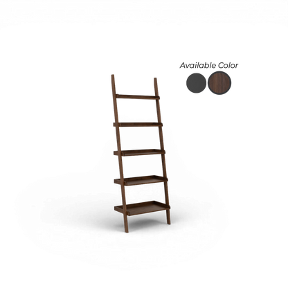 Elaria Leaning Bookcase