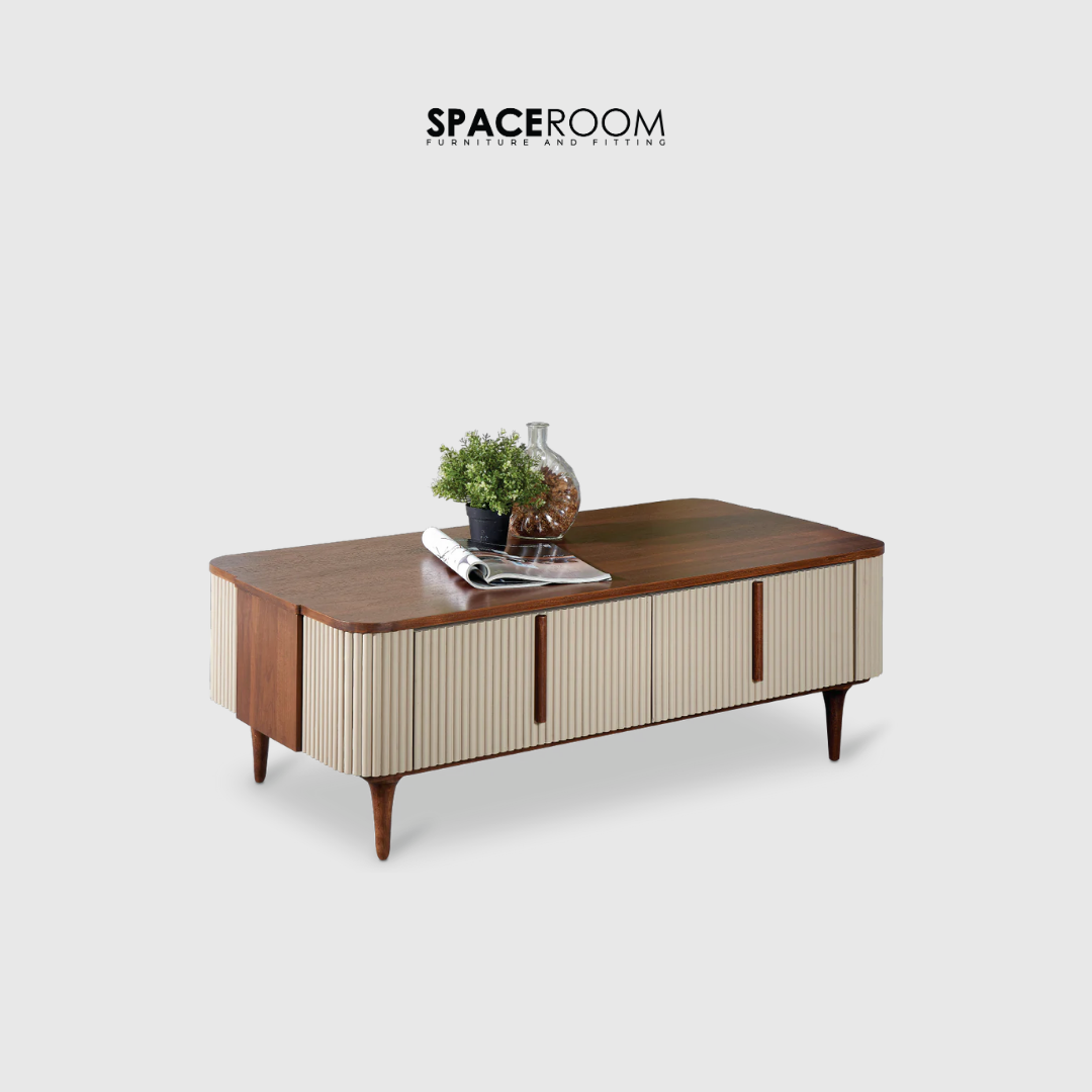 Safari Walnut Coffee Table
