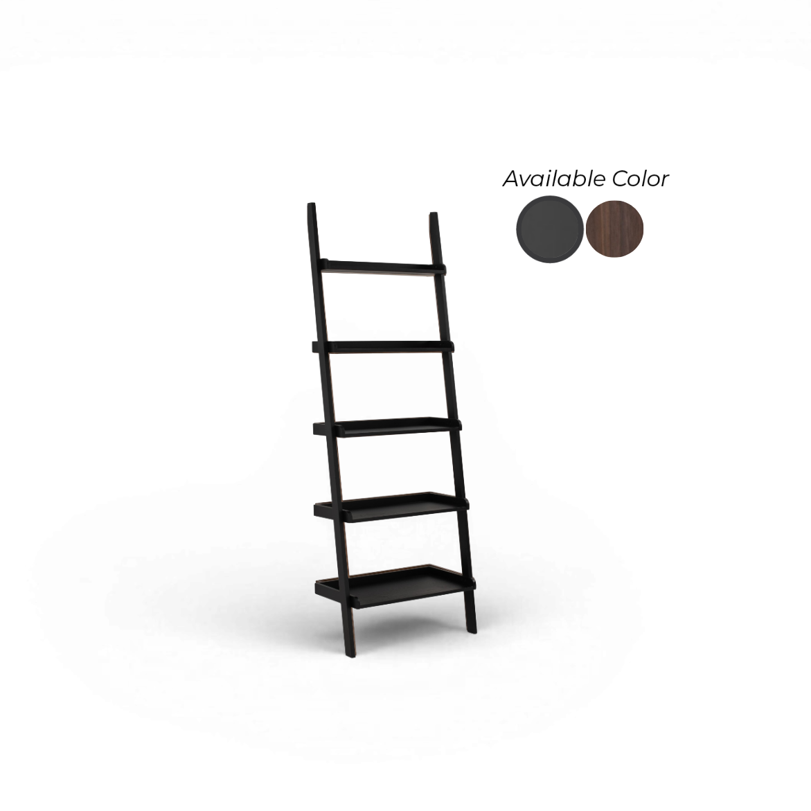 Elaria Leaning Bookcase