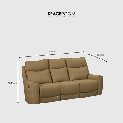 Lenzia Recliner Sofa Set