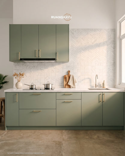 Custom Kitchen Cabinet Package RM4,800