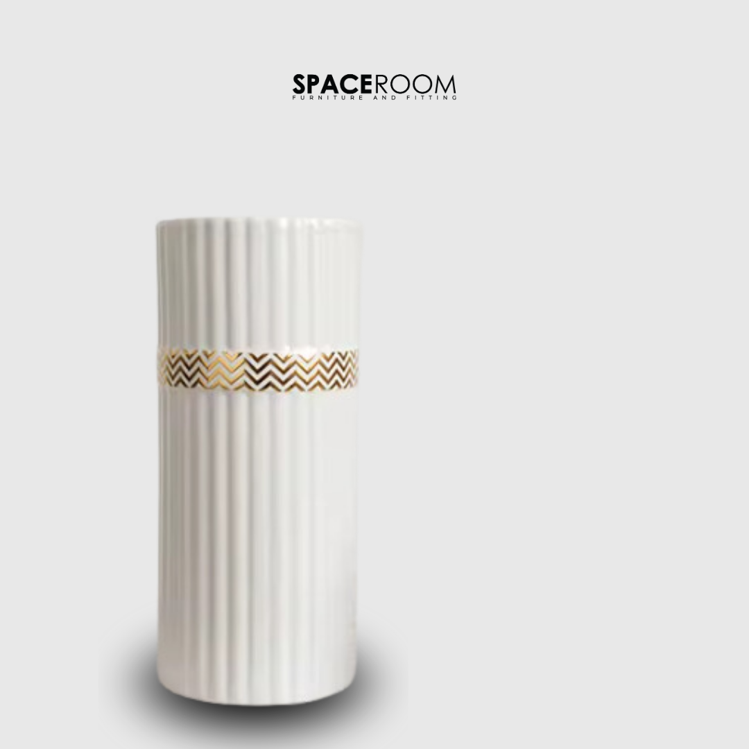 Gilded Stride Vase