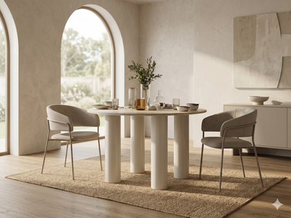 Hily Dining Table with Ritori Dining Chair Set