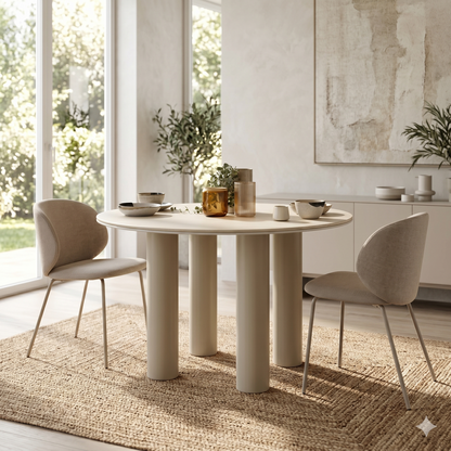 Hily Dining Table with Lioren Dining Chair Set