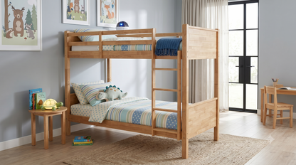 Oaken Double Decker Bed