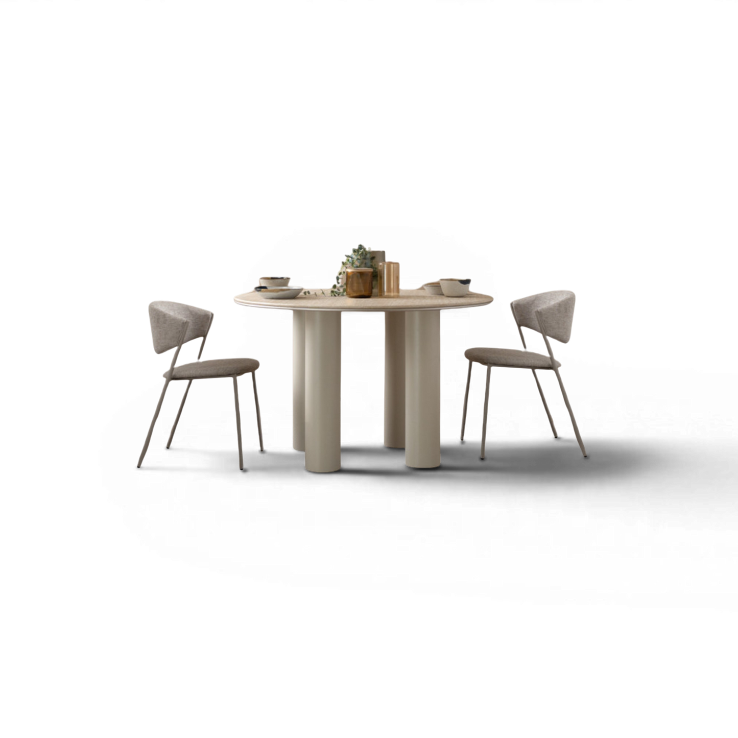 Hily Dining Table with Ritori Dining Chair Set