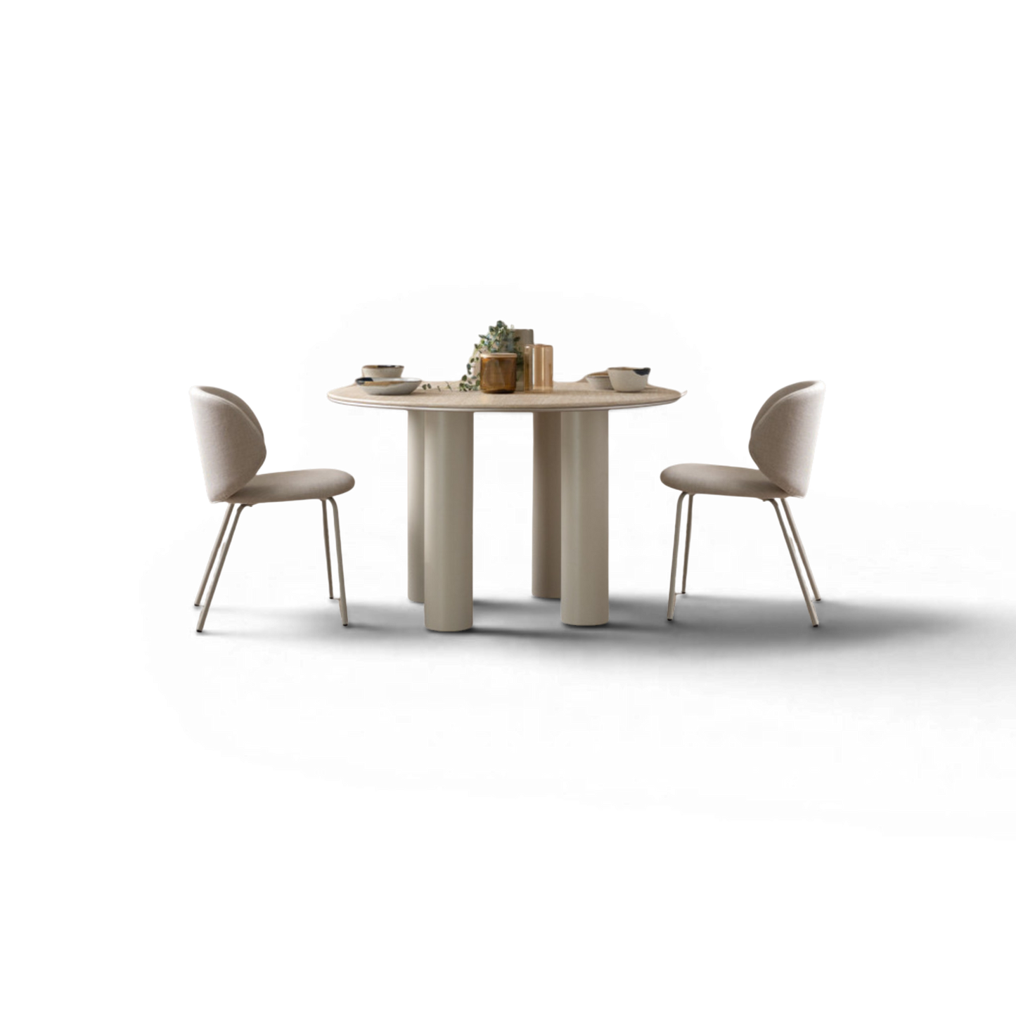 Hily Dining Table with Lioren Dining Chair Set