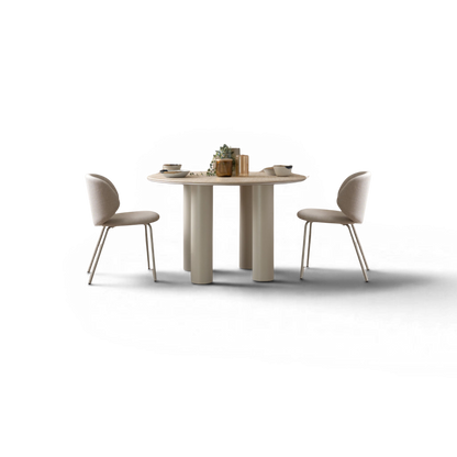 Hily Dining Table with Lioren Dining Chair Set